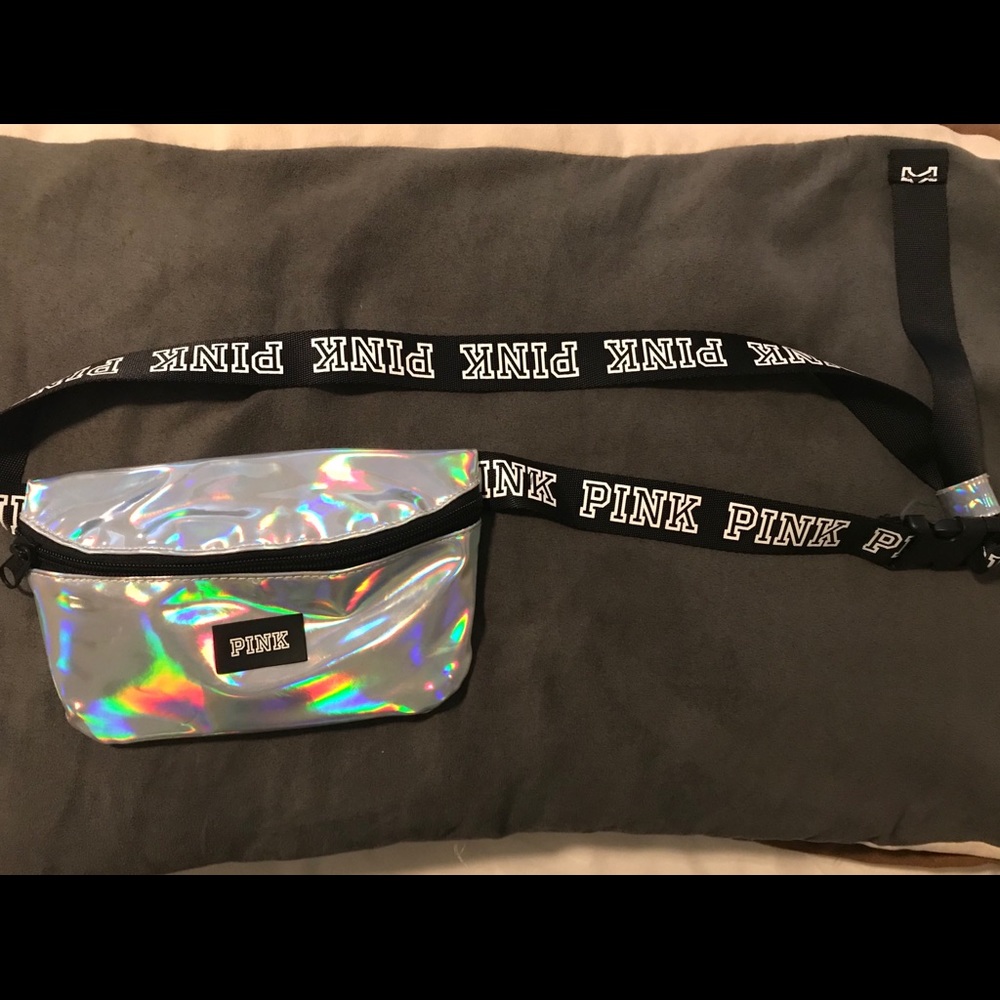 Victoria's Secret PINK hologram fanny pack